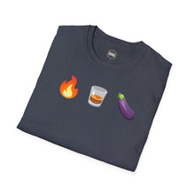 Load image into Gallery viewer, The FWE (Fire, Whiskey, Eggplant) - VIP T-Shirt