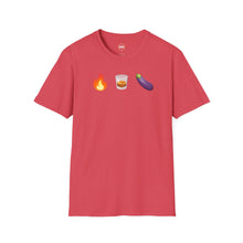 Load image into Gallery viewer, The FWE (Fire, Whiskey, Eggplant) - VIP T-Shirt