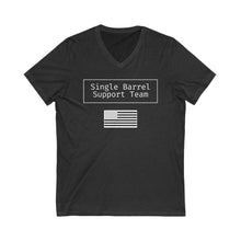 Load image into Gallery viewer, Single Barrel Support Team V Neck T-Shirt