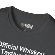 Load image into Gallery viewer, Official Whiskey Tasting T-Shirt