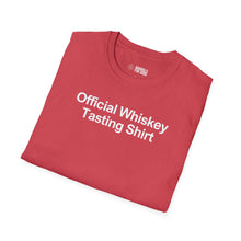 Load image into Gallery viewer, Official Whiskey Tasting T-Shirt