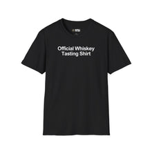 Load image into Gallery viewer, Official Whiskey Tasting T-Shirt