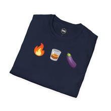 Load image into Gallery viewer, The FWE (Fire, Whiskey, Eggplant) - VIP T-Shirt