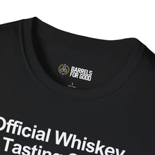 Load image into Gallery viewer, Official Whiskey Tasting T-Shirt