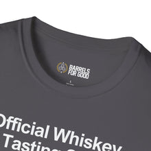 Load image into Gallery viewer, Official Whiskey Tasting T-Shirt