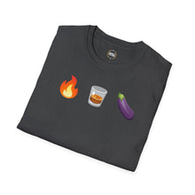 Load image into Gallery viewer, The FWE (Fire, Whiskey, Eggplant) - VIP T-Shirt