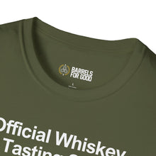 Load image into Gallery viewer, Official Whiskey Tasting T-Shirt