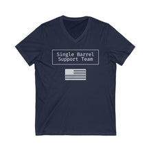Load image into Gallery viewer, Single Barrel Support Team V Neck T-Shirt