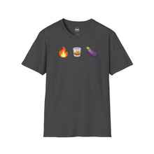 Load image into Gallery viewer, The FWE (Fire, Whiskey, Eggplant) - VIP T-Shirt
