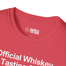 Load image into Gallery viewer, Official Whiskey Tasting T-Shirt