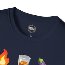 Load image into Gallery viewer, The FWE (Fire, Whiskey, Eggplant) - VIP T-Shirt
