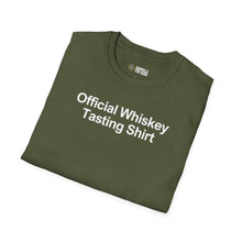 Load image into Gallery viewer, Official Whiskey Tasting T-Shirt