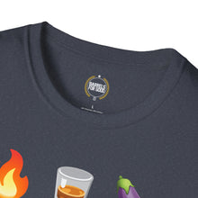 Load image into Gallery viewer, The FWE (Fire, Whiskey, Eggplant) - VIP T-Shirt
