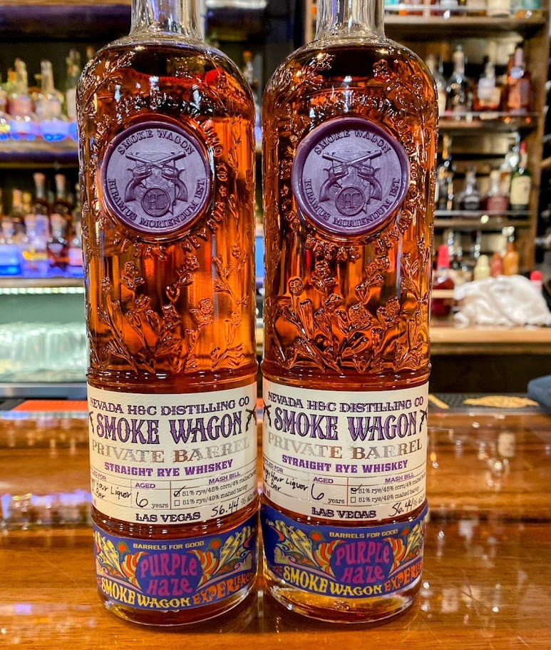 Early Release Only!! Smoke Wagon Purple Haze 6yr Rye Barrels For Good